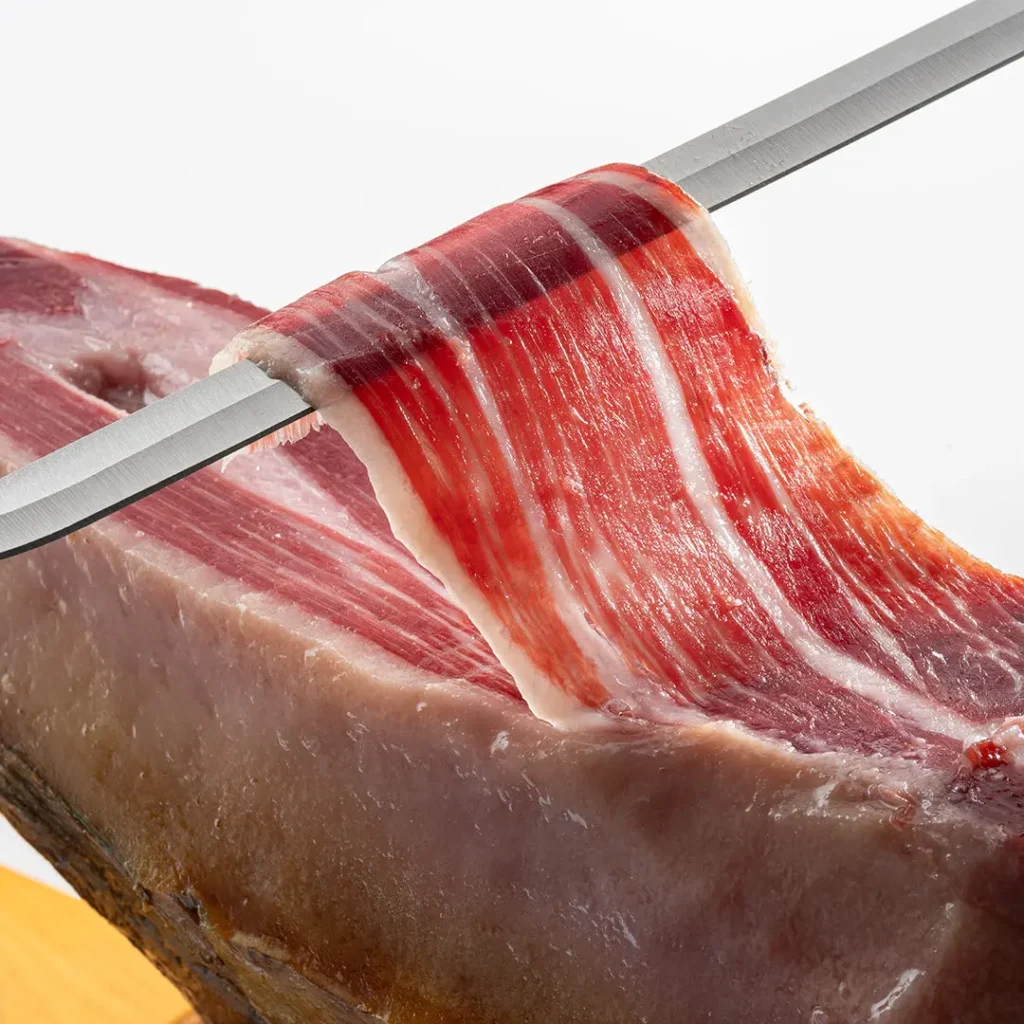 corte de jamon iberico de bellota