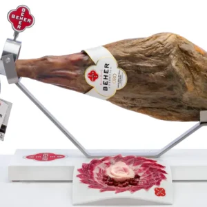 Jamón BEHER 100% ibérico de bellota pata negra pieza entera